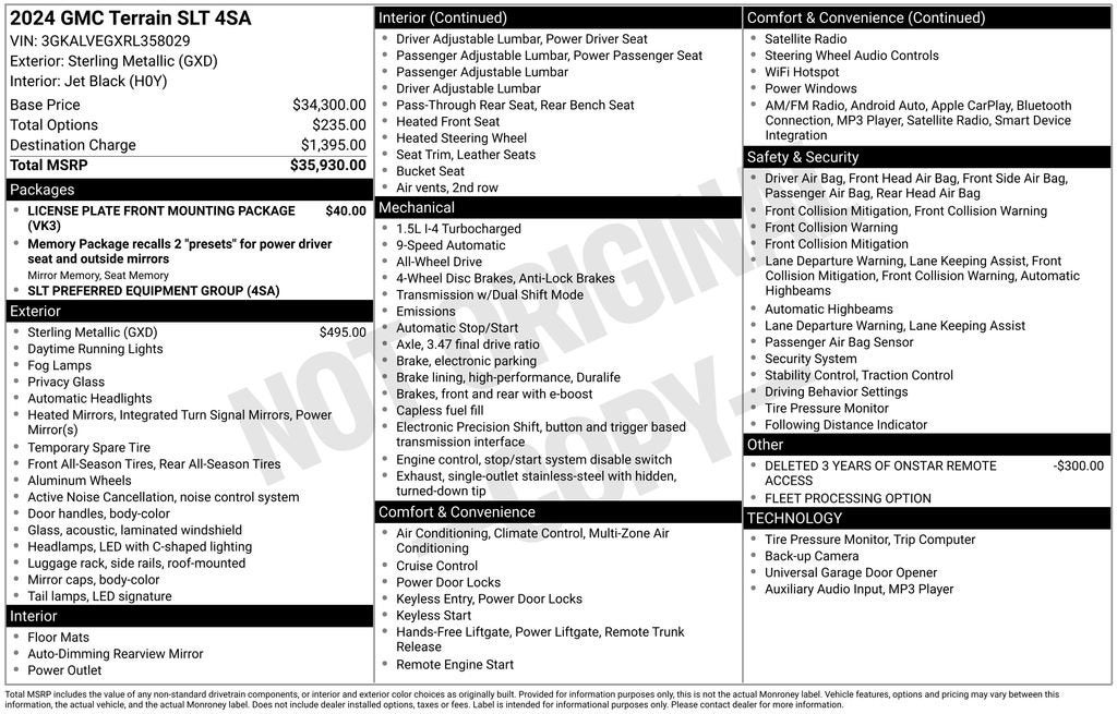 2024 GMC Terrain SLT