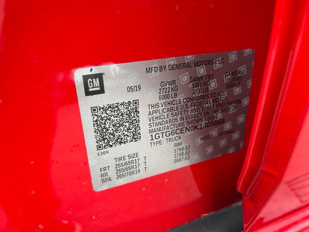 2019 GMC Canyon SLE1