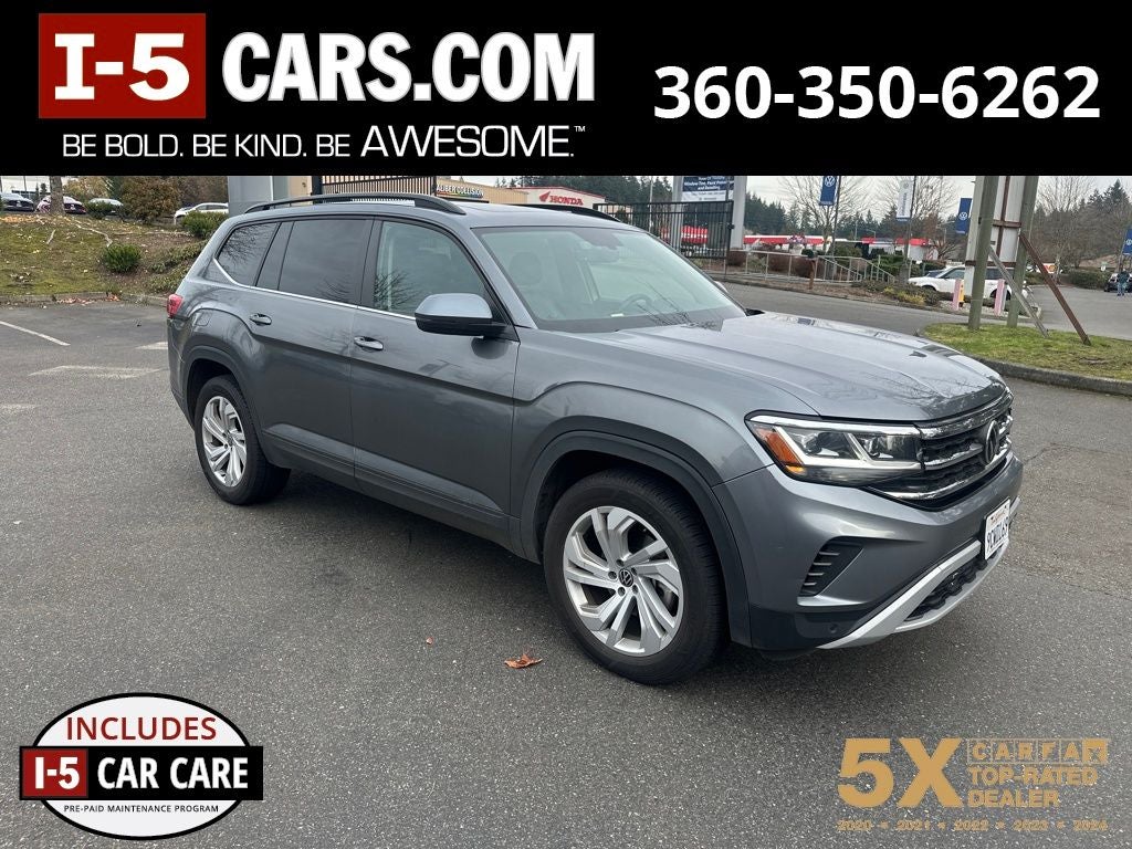 2022 Volkswagen Atlas 3.6L V6 SE w/Technology