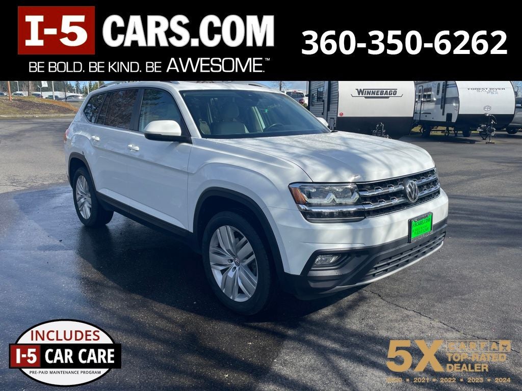 2019 Volkswagen Atlas 2.0T SE w/Technology w/Technology