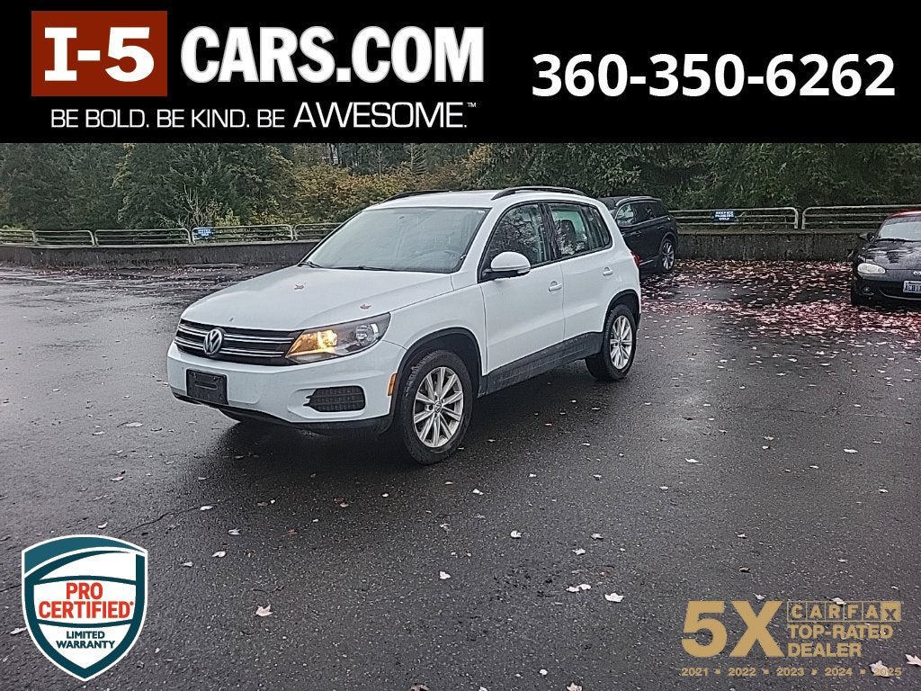 2018 Volkswagen Tiguan Limited 2.0T 4Motion