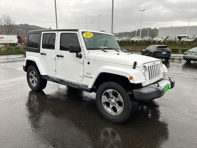 2018 Jeep Wrangler JK Unlimited Sahara