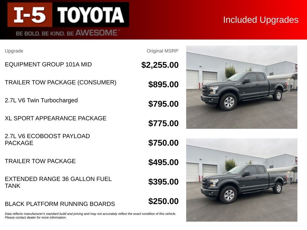 2016 Ford F-150 XL