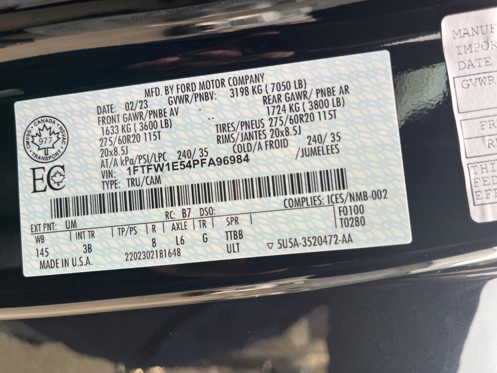 2023 Ford F-150 Platinum