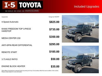 2010 Jeep Wrangler Unlimited Sahara