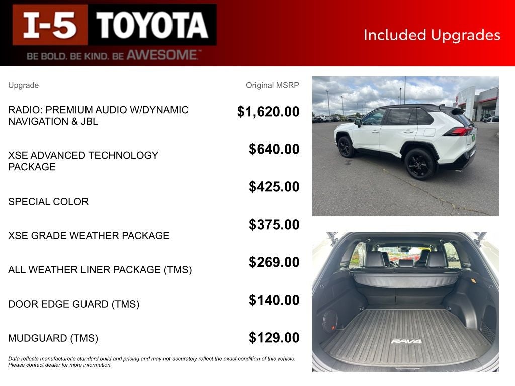 2021 Toyota RAV4 Hybrid XSE