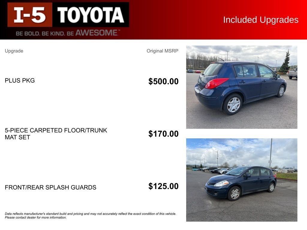 2012 Nissan Versa 1.8 S