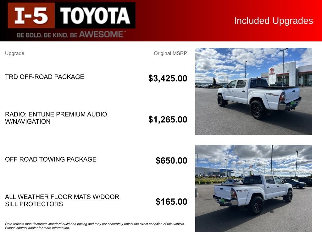 2014 Toyota Tacoma Base V6
