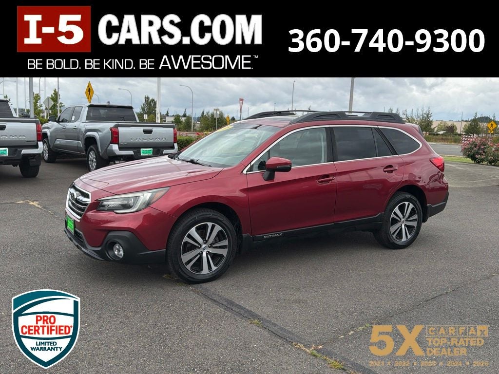 2018 Subaru Outback 2.5i Limited