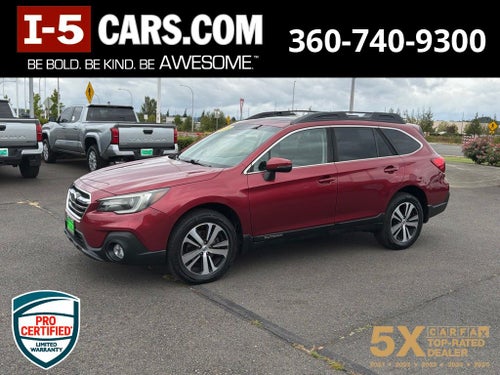 2018 Subaru Outback 2.5i Limited