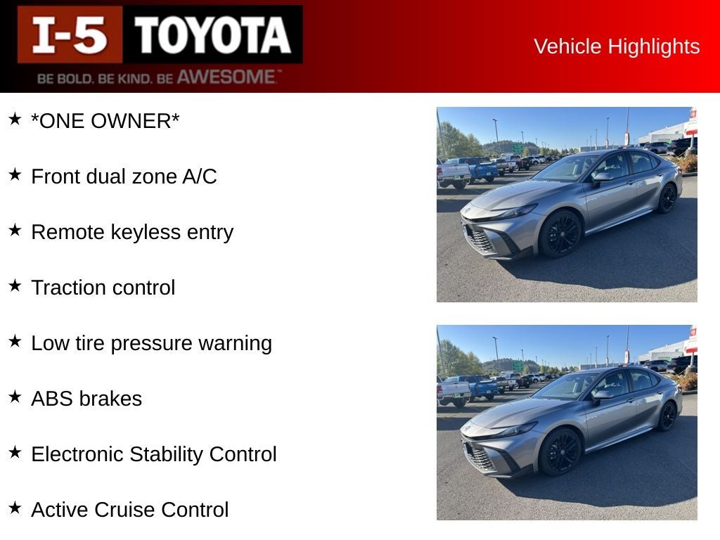 2025 Toyota Camry LE