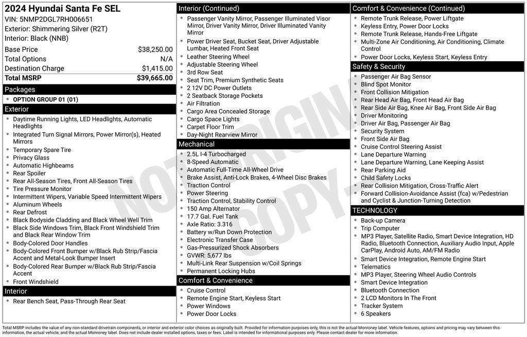 2024 Hyundai Santa Fe SEL - Photo 28