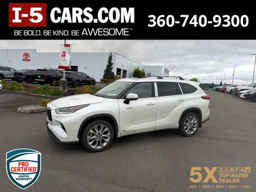2021 Toyota Highlander Hybrid Limited