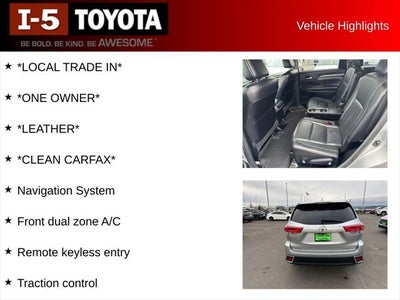 2018 Toyota Highlander Limited Platinum