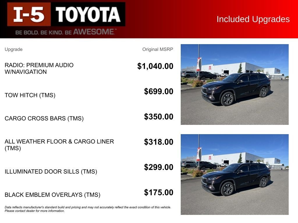 2022 Toyota Highlander XLE