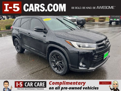 2019 Toyota Highlander SE