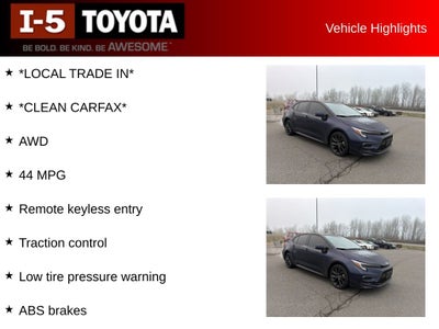 2023 Toyota Corolla Hybrid SE