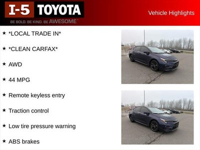 2023 Toyota Corolla Hybrid SE