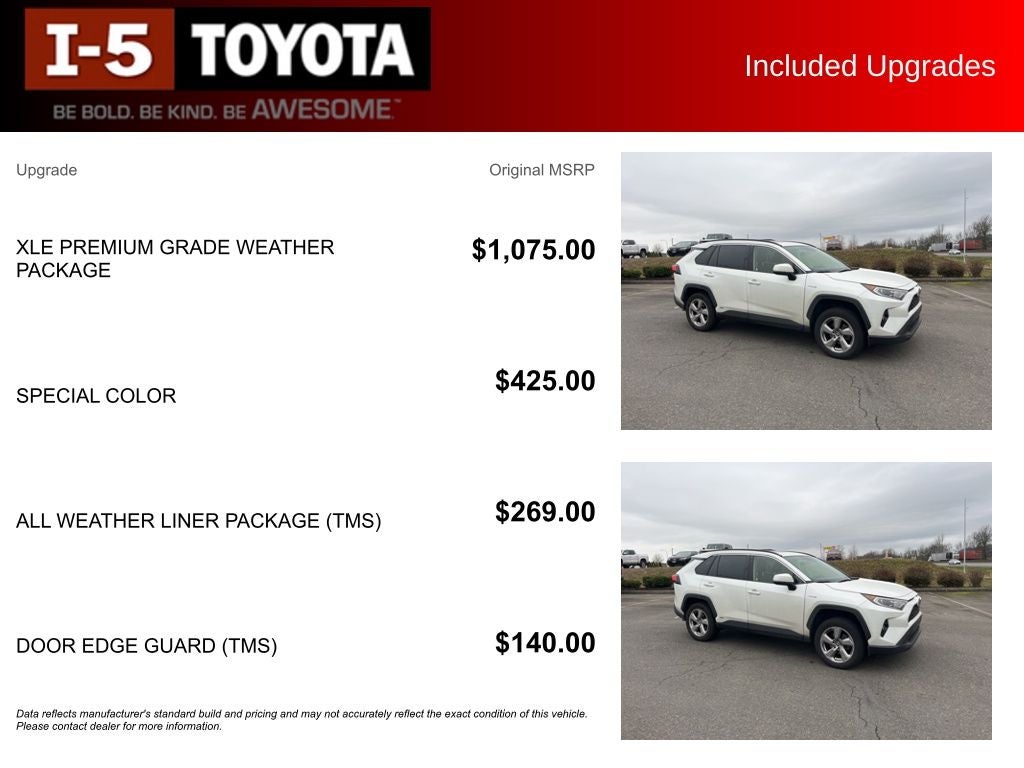 2021 Toyota RAV4 Hybrid XLE Premium