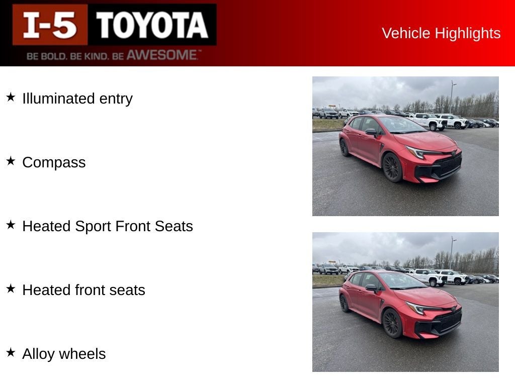 2025 Toyota GR Corolla Premium