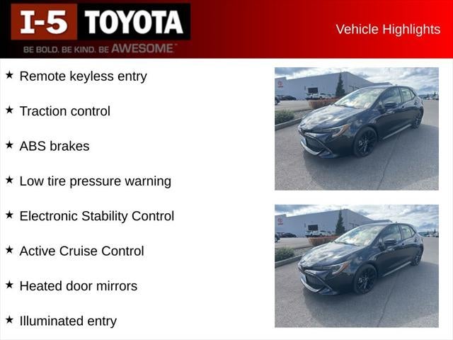 2022 Toyota Corolla Hatchback SE Nightshade Edition