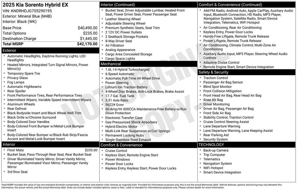 2025 Kia Sorento EX Hybrid - Photo 33