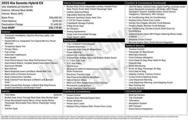 2025 Kia Sorento EX Hybrid - Photo 66
