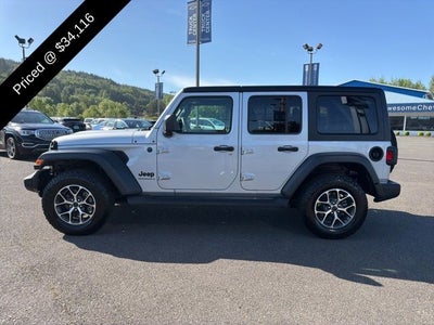 2024 Jeep Wrangler 4-Door Sport S 4x4