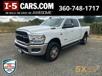 2022 RAM 2500 Big Horn Crew Cab 4x4 6'4' Box