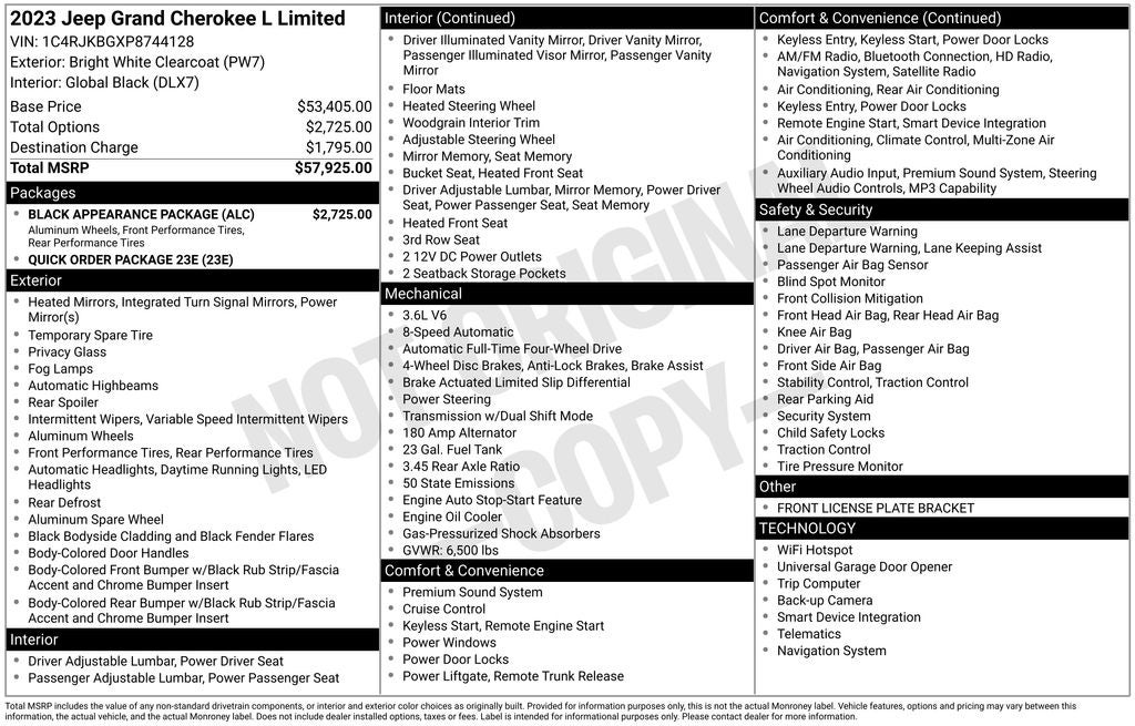 2023 Jeep Grand Cherokee L Limited