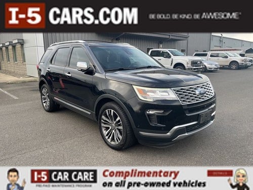 2018 Ford Explorer Platinum