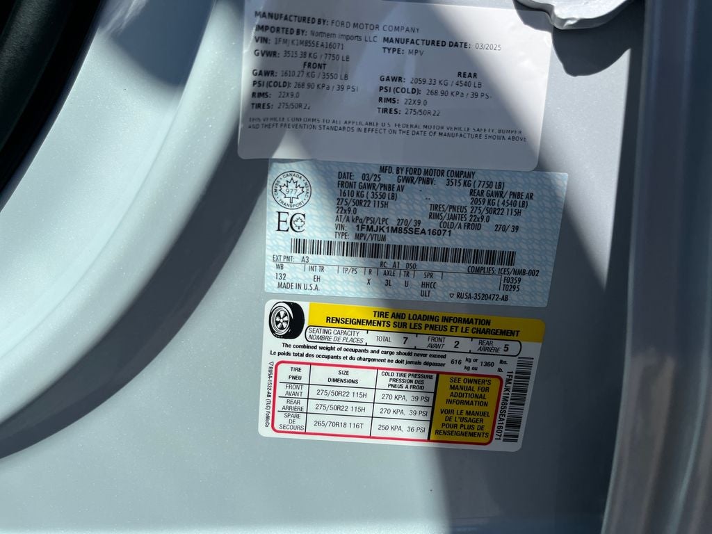 2025 Ford Expedition Max Platinum