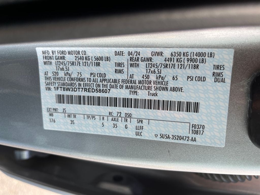 2024 Ford F-350SD XLT DRW