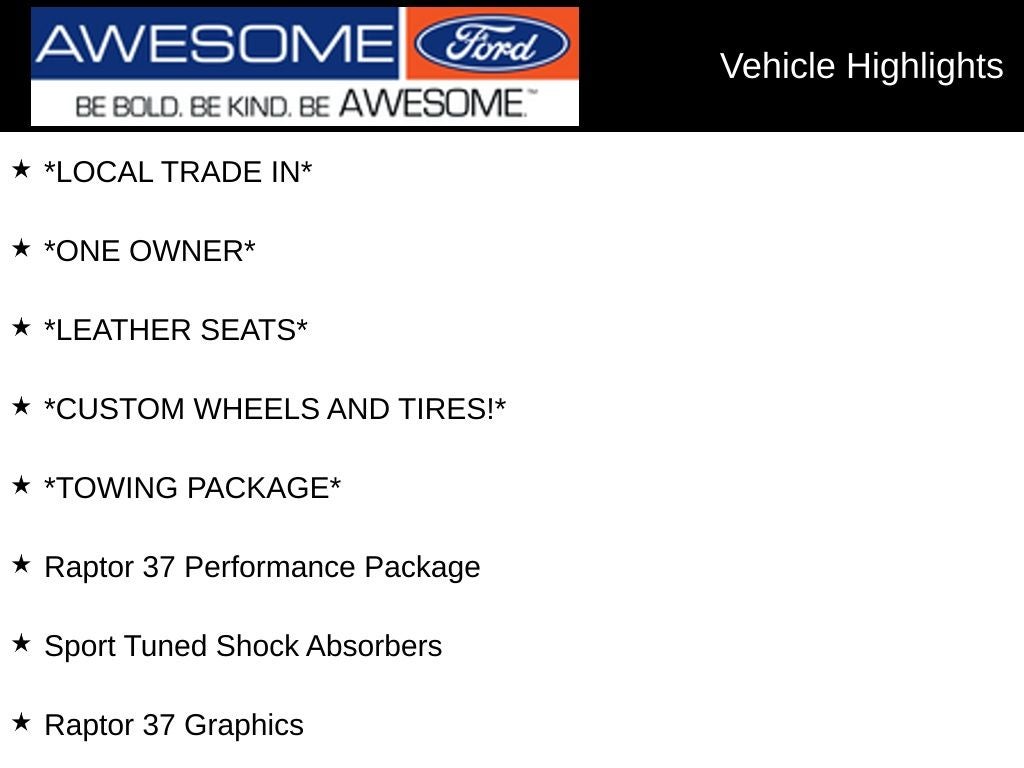 2022 Ford F-150 Raptor