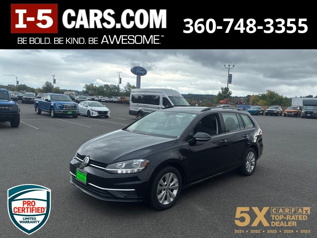2019 Volkswagen Golf SportWagen S 4Motion