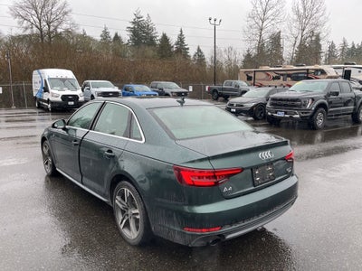 2018 Audi A4 2.0T ultra Premium FrontTrak