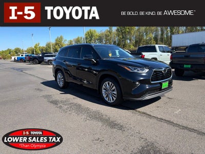 2026 Toyota Highlander Platinum