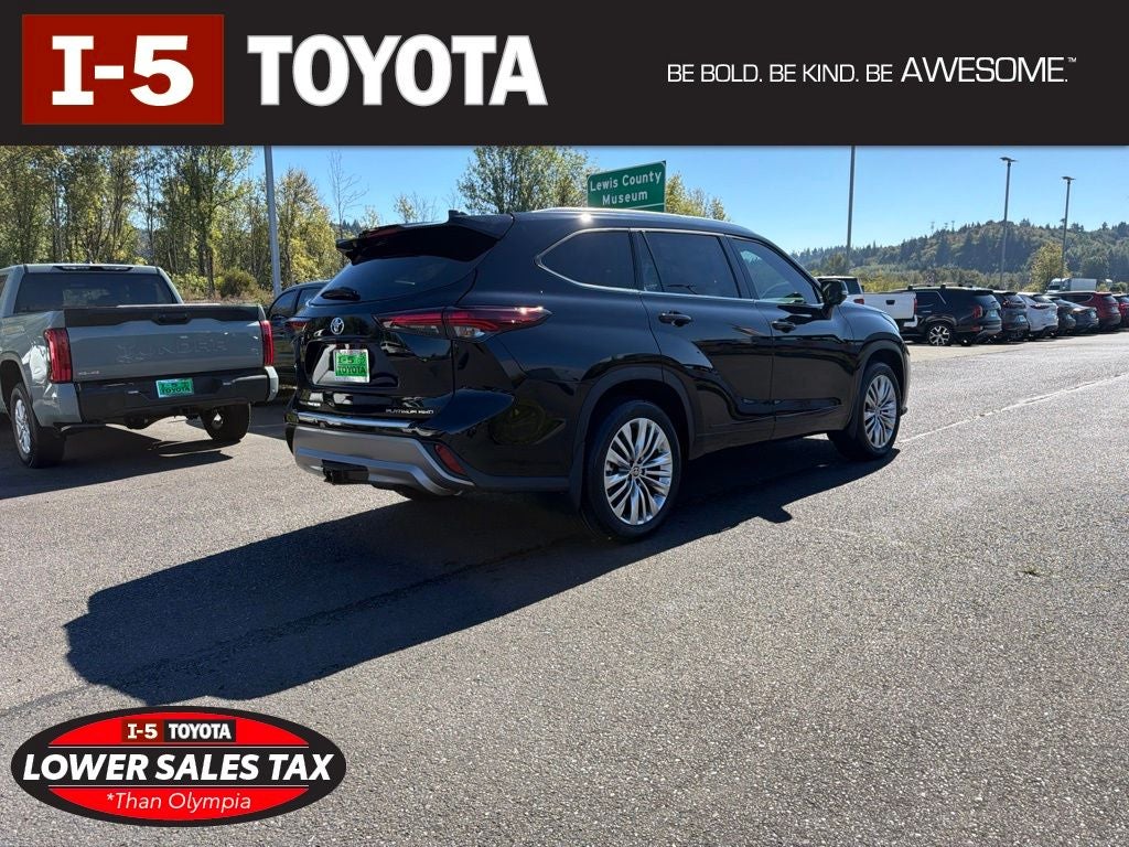 2026 Toyota Highlander Platinum