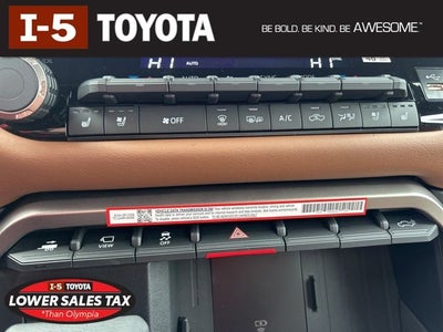 2026 Toyota Tundra 1794 Edition