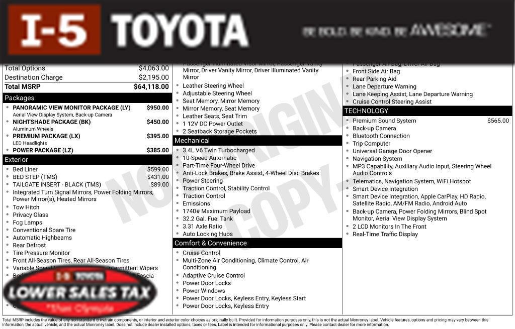 2026 Toyota Tundra Limited