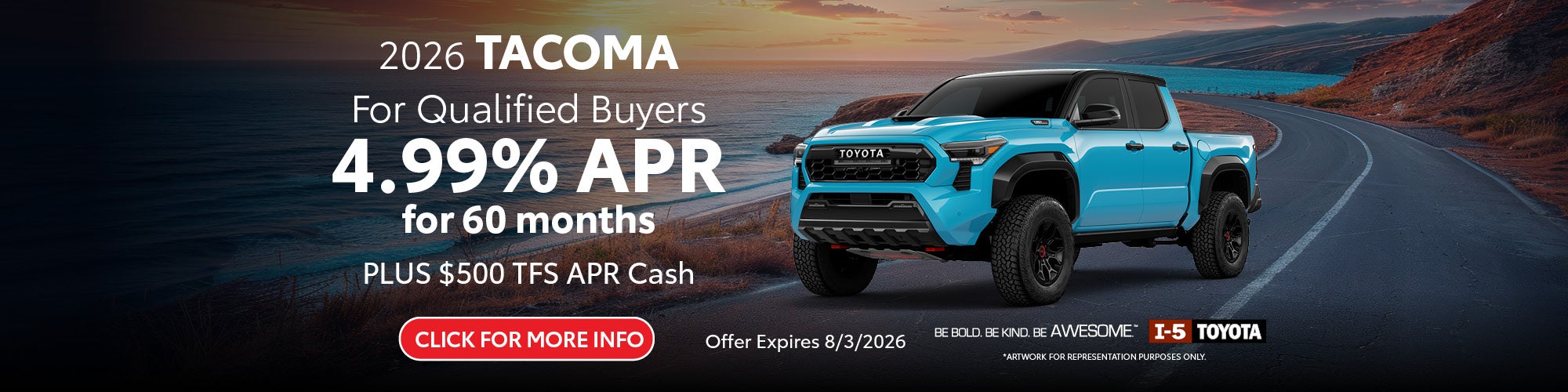 2026 Toyota Tacoma Incentives July 2026 Washington State