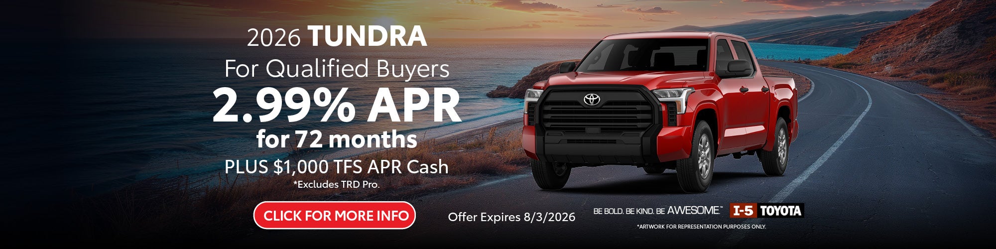 2026 Toyota Tundra Incentives July 2026 Washington State