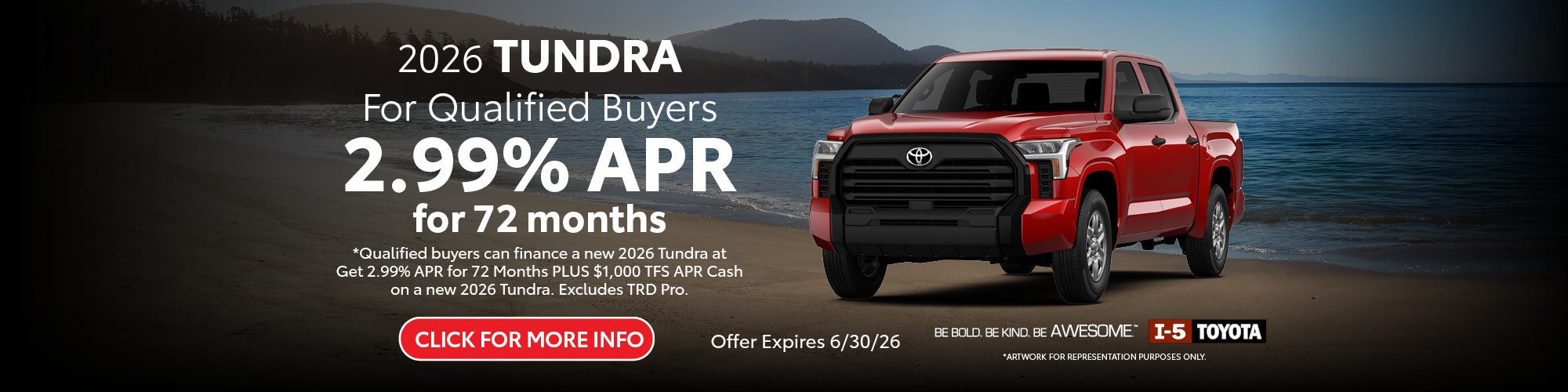 tundra june 2026 washington incentives
