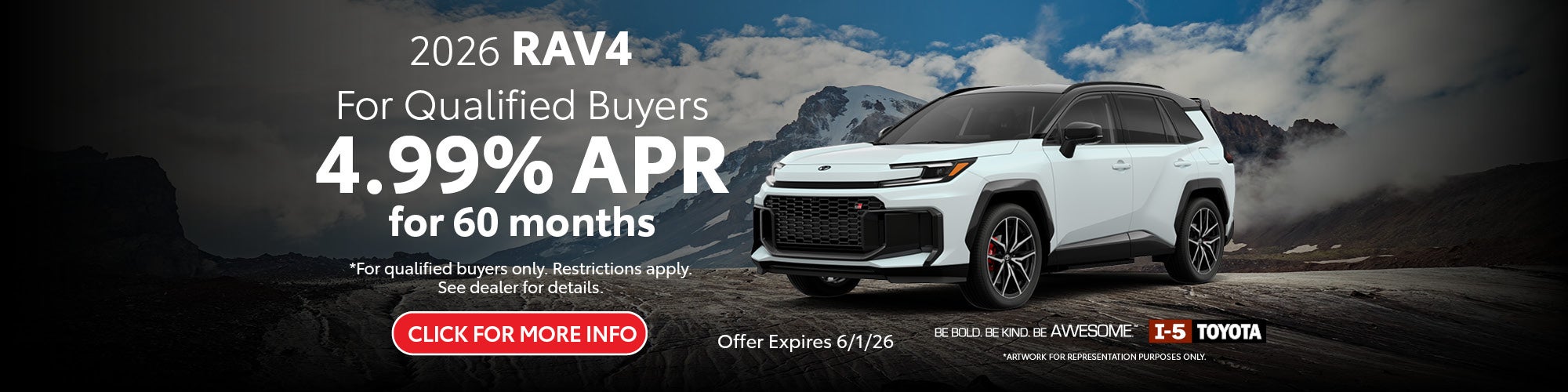 Toyota RAV4 May APR Special Washington State
