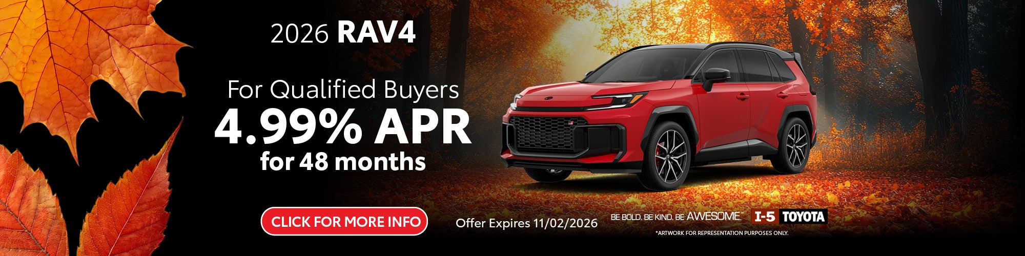 RAV4 October 2026 Incentives