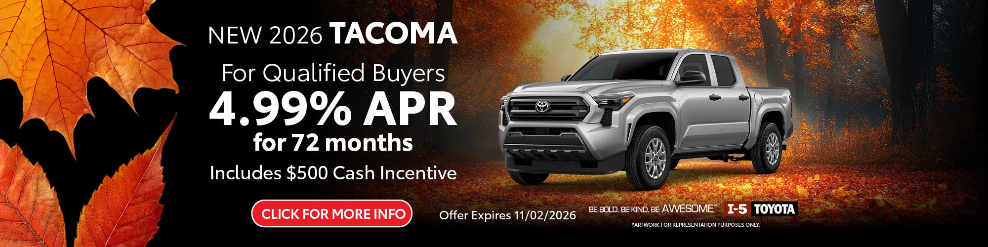 2026 Toyota October 2026 Incentives
