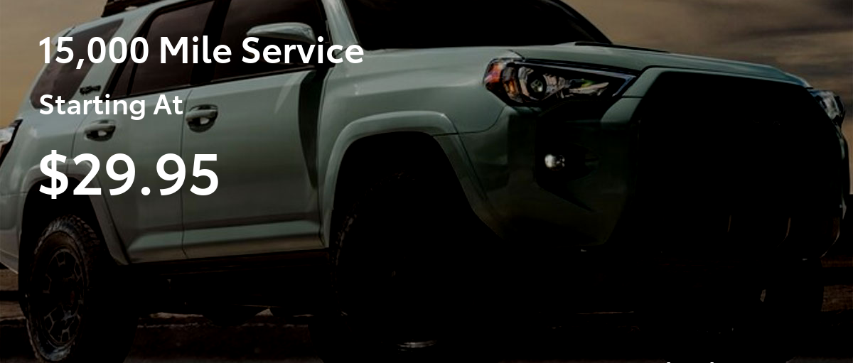 15,000 Mile Service